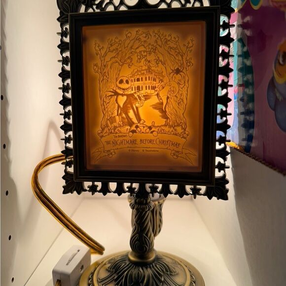 DISNEY HAUNTED MANSION HOLIDAY EVENT PORCELAIN LITHOPHANE  NIB - Picture 9 of 9